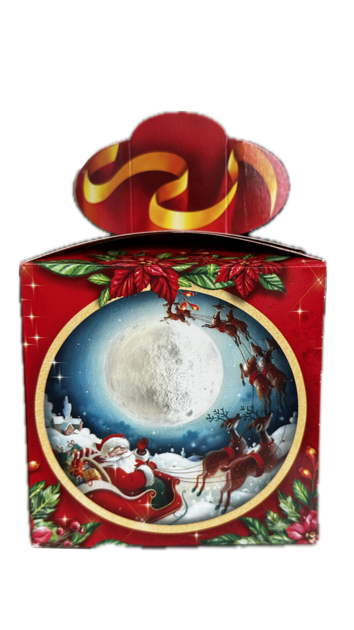 Подарунок новорічний "ВЕСЕЛИЙ САНТА", 600 г